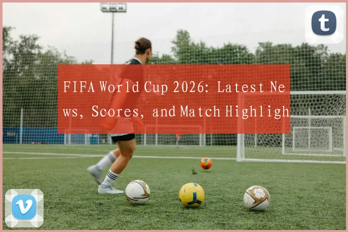 FIFA World Cup 2026: Latest News, Scores, and Match Highlights